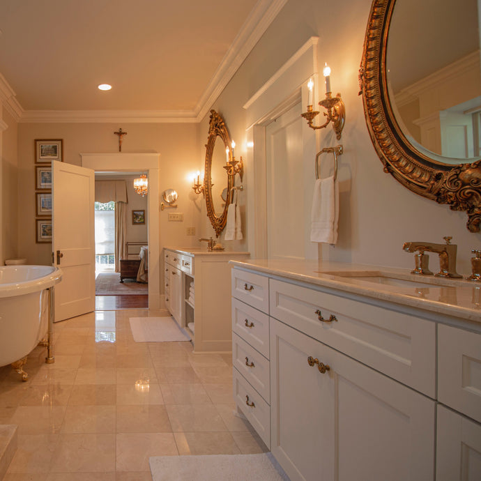 Traditional Vanity Floor Standing with Muliple Drawers